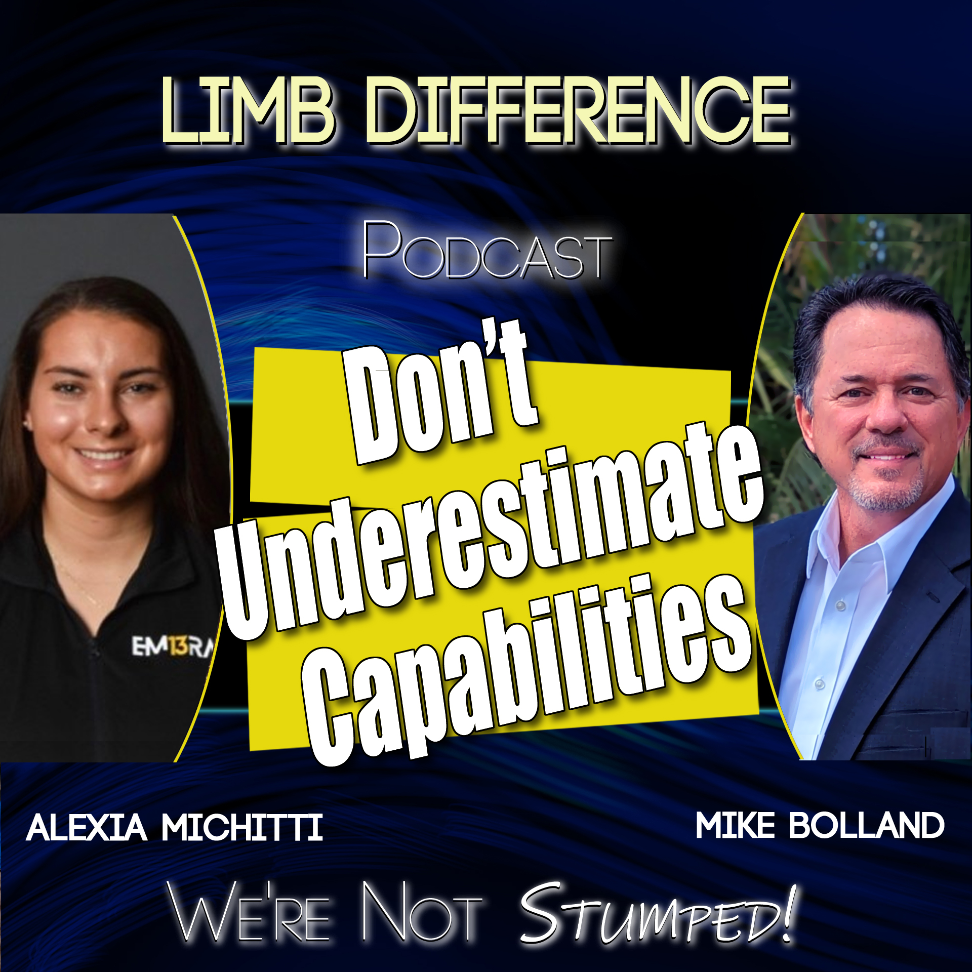 Mike Bolland interviews Alexia Michitti on resilience, amputee soccer, Em13race