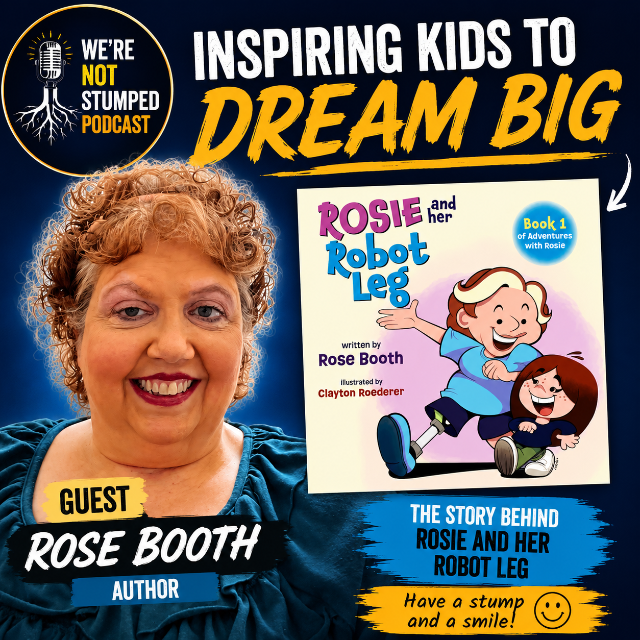 Rose Booth Returns: From 14 Surgeries to "Rosie and Her Robot Leg"
