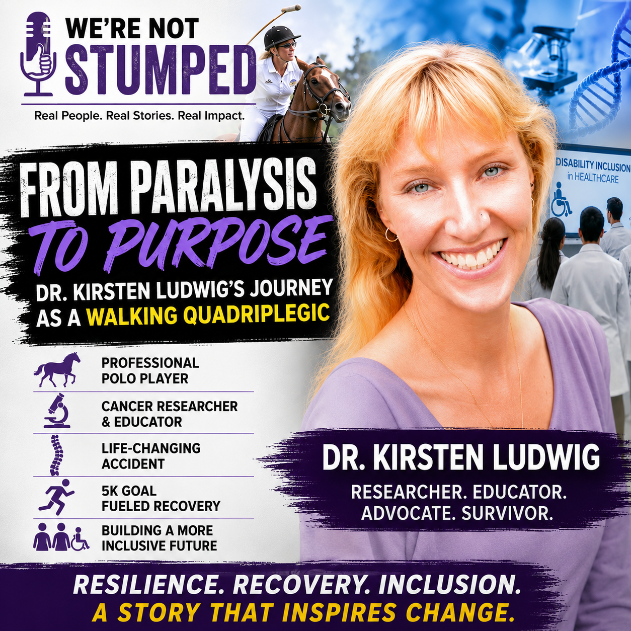 From Paralysis to Purpose: Dr. Kirsten Ludwig's Journey