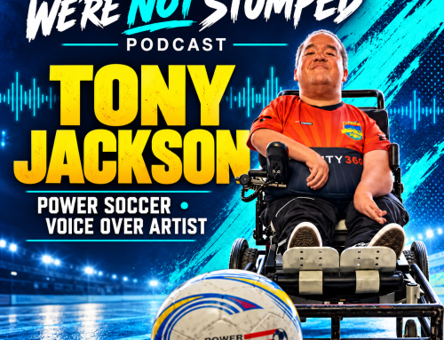 Tony Jackson on Voiceover, Power Soccer & Disability Inclusion