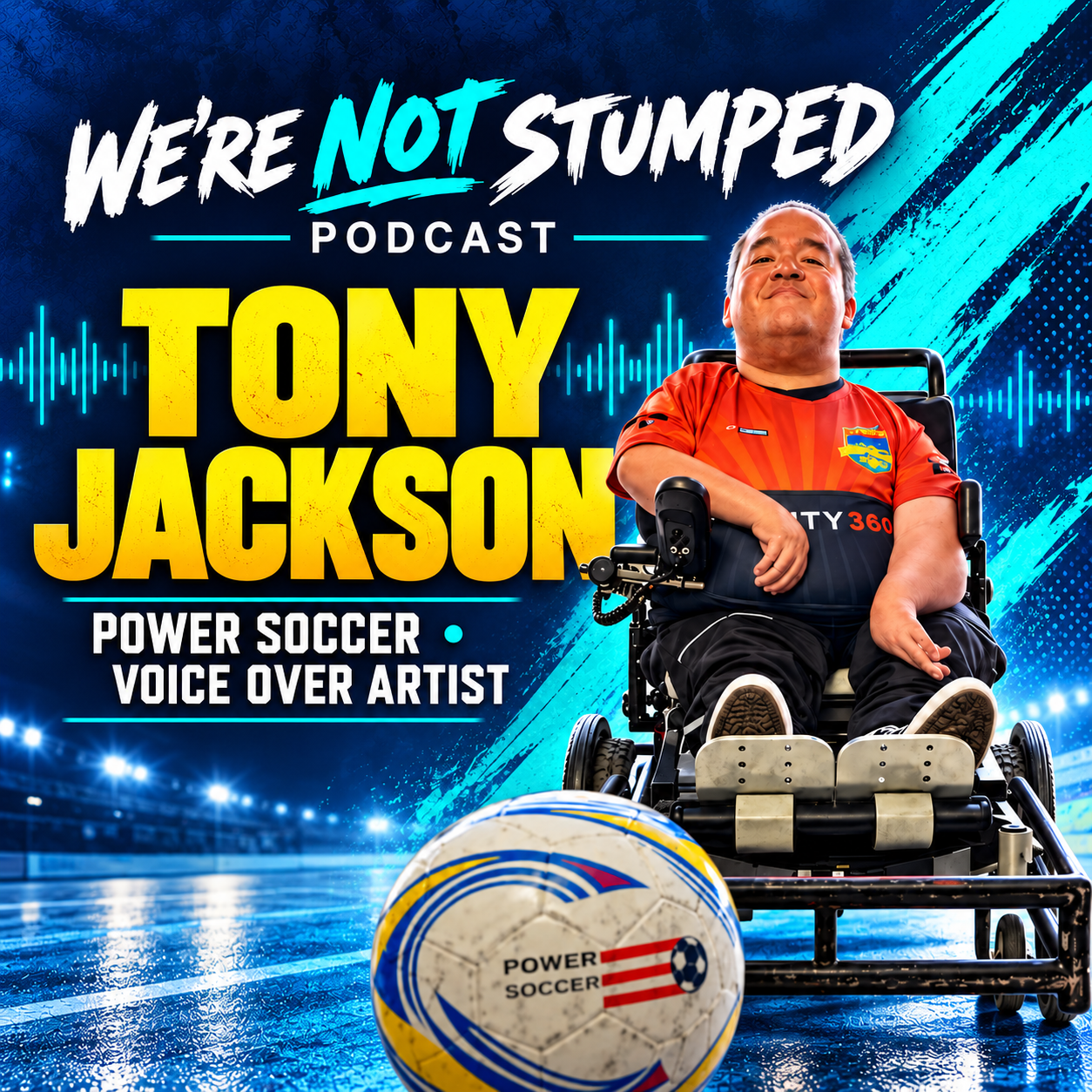Tony Jackson on Voiceover, Power Soccer & Disability Inclusion